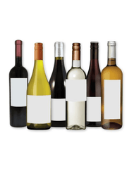 Mystery Case of 6 Bottles of Wine - 3 White, 3 Red - BonCru Wines